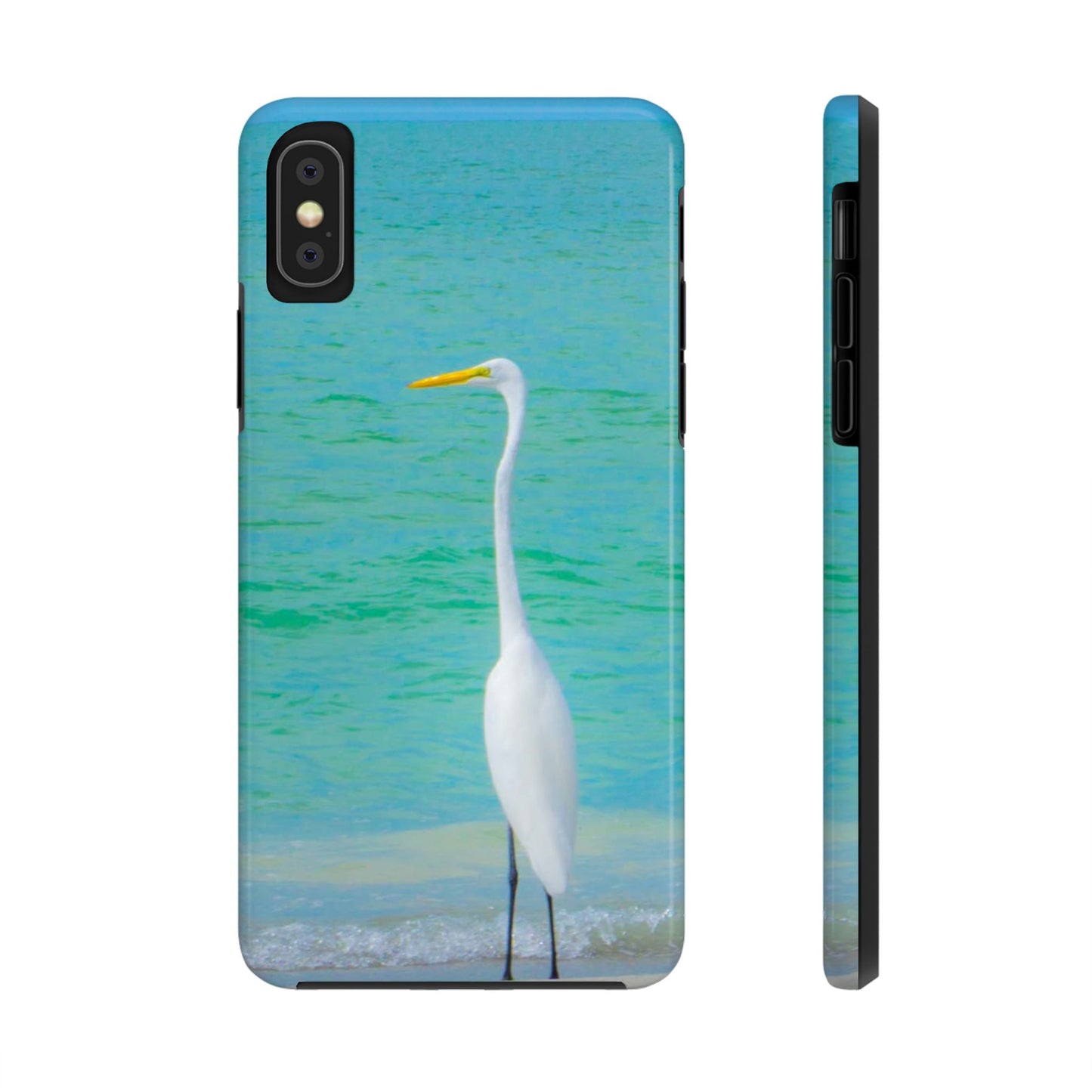 Snowbird Crane Tough Phone Cases| Case-Mate Snowbird Crane Tough|Great White Egret| Phone Cases | Case-Mate Polycarbonate and Rubber Phone Case|Nature|Electronic Accessories|Longboat Key