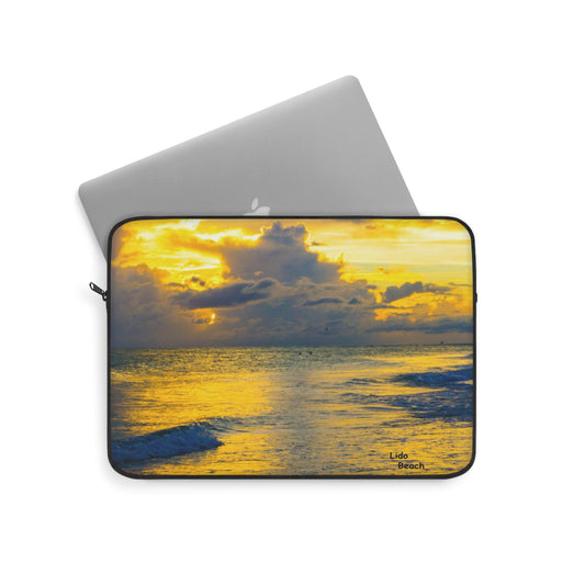 High-quality Laptop Sleeve | Cloud Storm| Top Loading Zipper Laptop Sleeve | Laptop Sleeve to Protect from Scratches and Impacts | Custom Laptop Sleeve