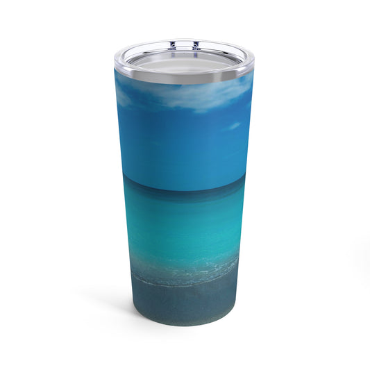 Custom  Ocean Tumbler 20oz  Stainless Steel Travel Tumbler With Lid Vacuum-Insulated Tumbler All We Have is Hope Tumbler