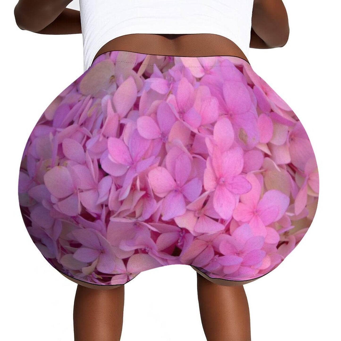 Blush Hydrangea Floral Inspired Hydra Short Shorts