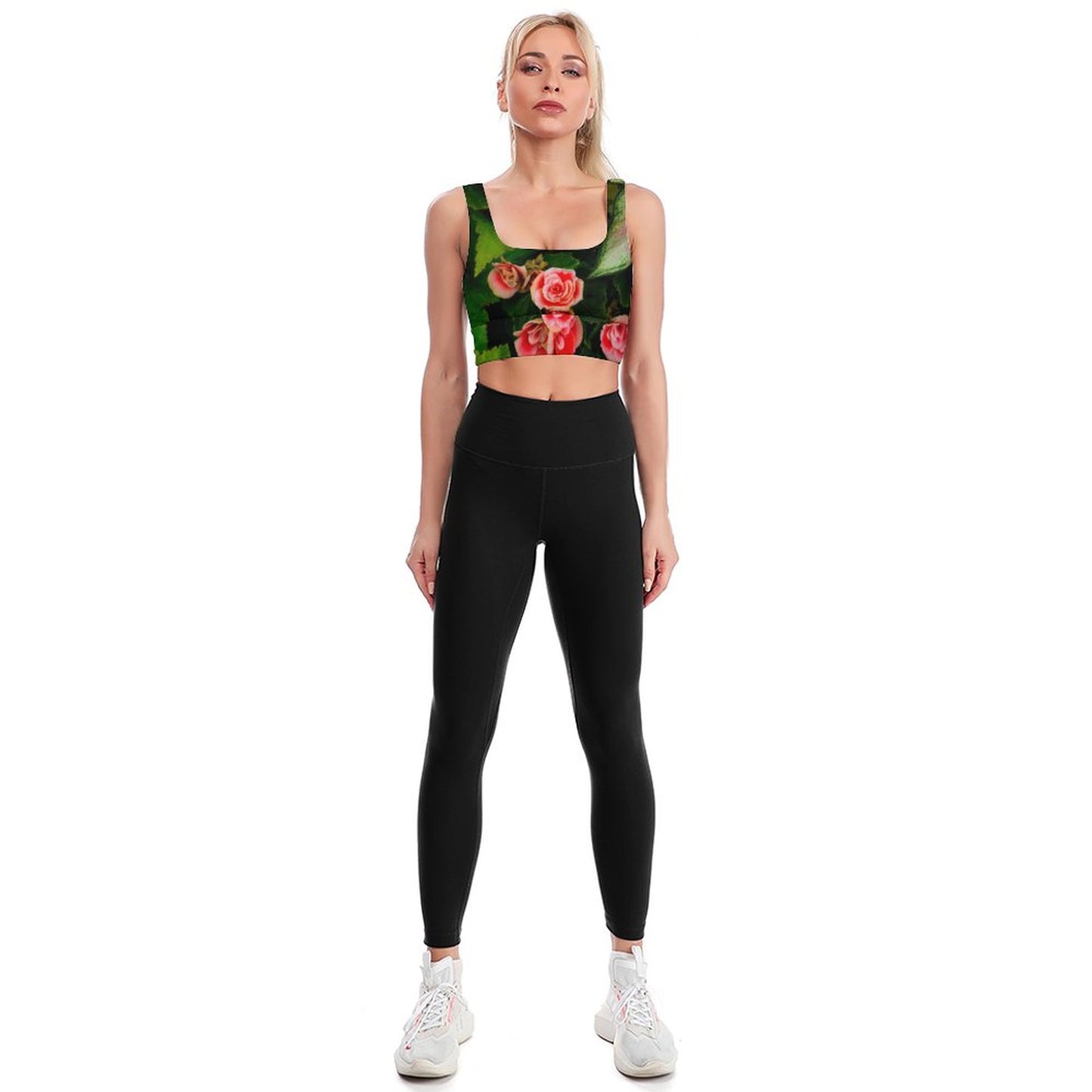 Custom Sports Bra Designs-Yoga Support Bras(All-Over Printing)