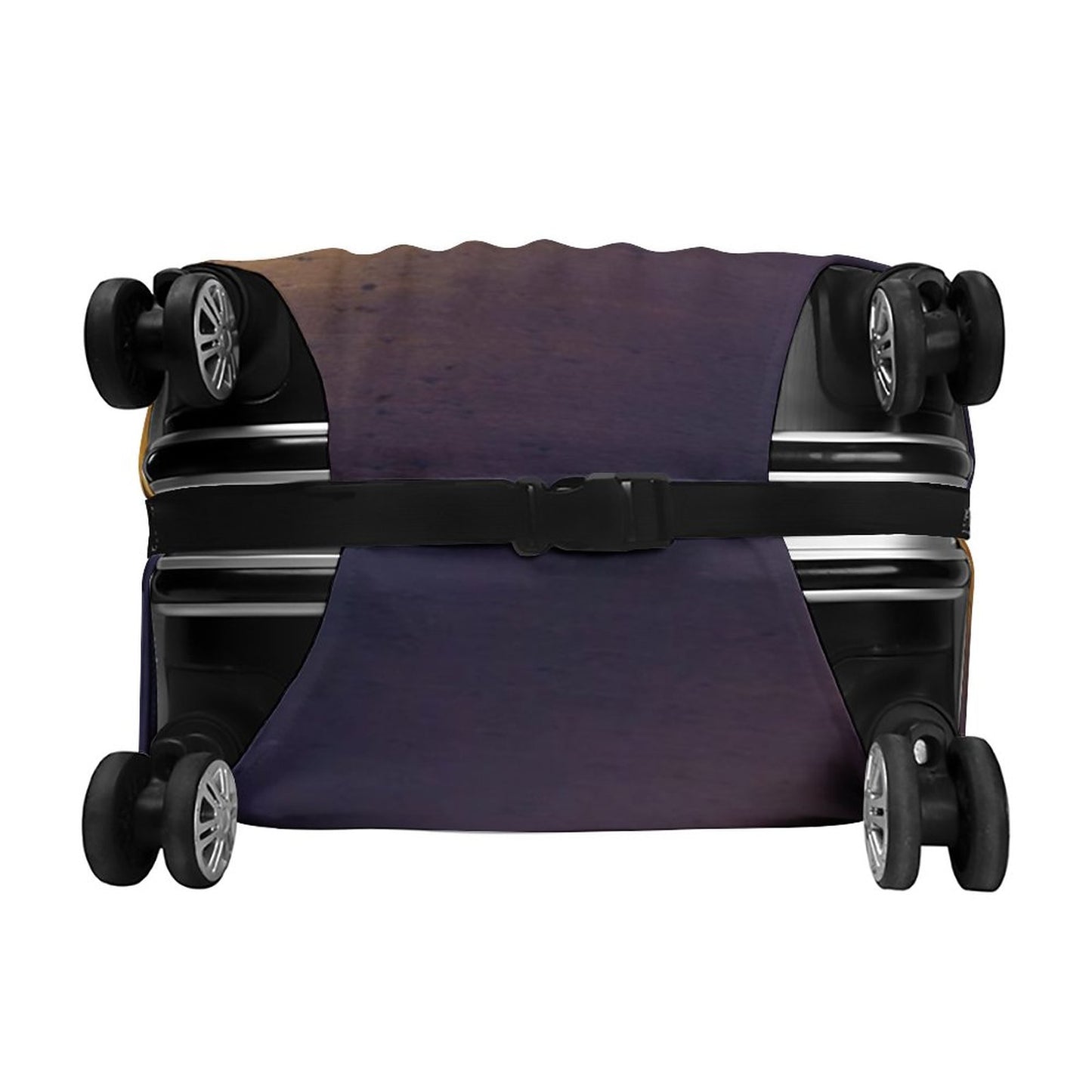 Sunset Sky Luggage Cover: Beach Travel Suitcase Protector