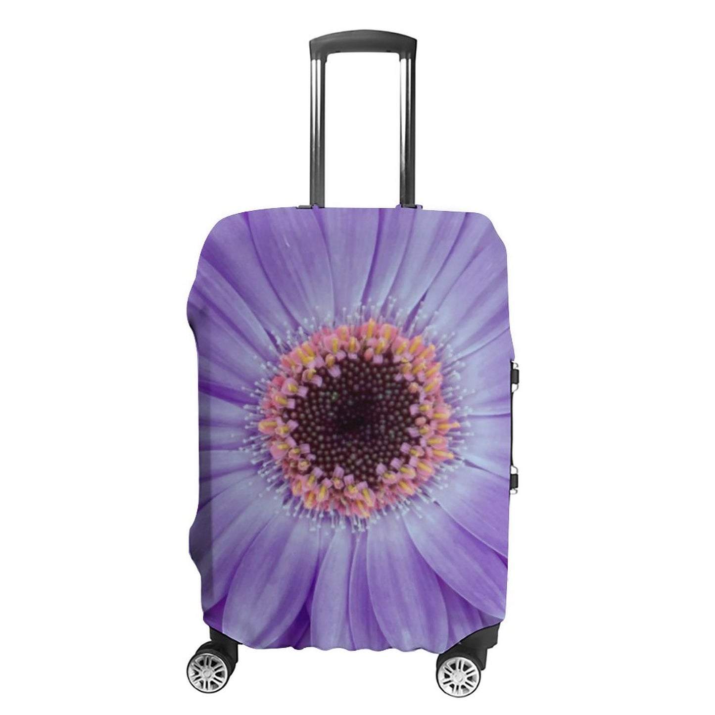 Lilac Gerber Daisy Purple Luggage Cover