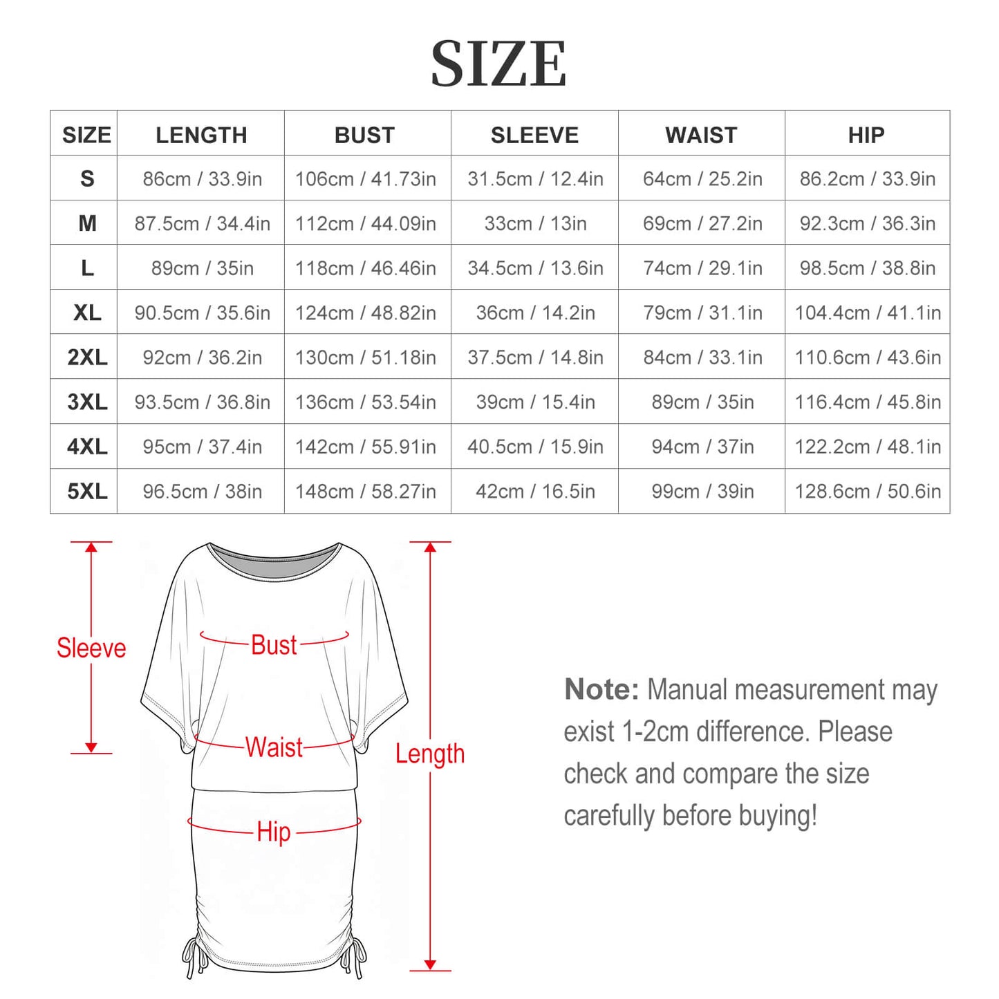 Blue Ice 180gsm Bat Sleeve Dress For Women Off The Shoulder Ocean Inspired Dress