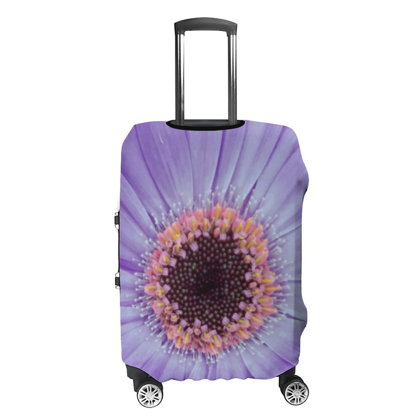Lilac Gerber Daisy Purple Luggage Cover