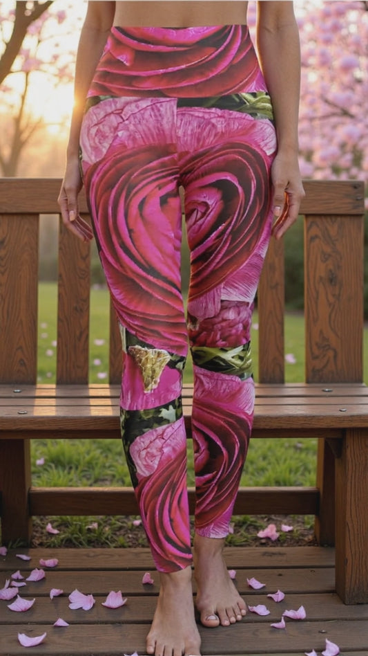 High Waisted Yoga Leggings for Women | Stretchy Workout Pants, Athletic Tights, Soft Activewear, Gym & Fitness Clothing, Gift for Her